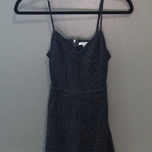 Womens Small Charlotte Russe Black Mini Dress